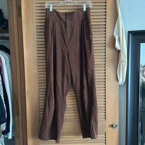 Urban Outfitters Sloane Linen Tapered Pant